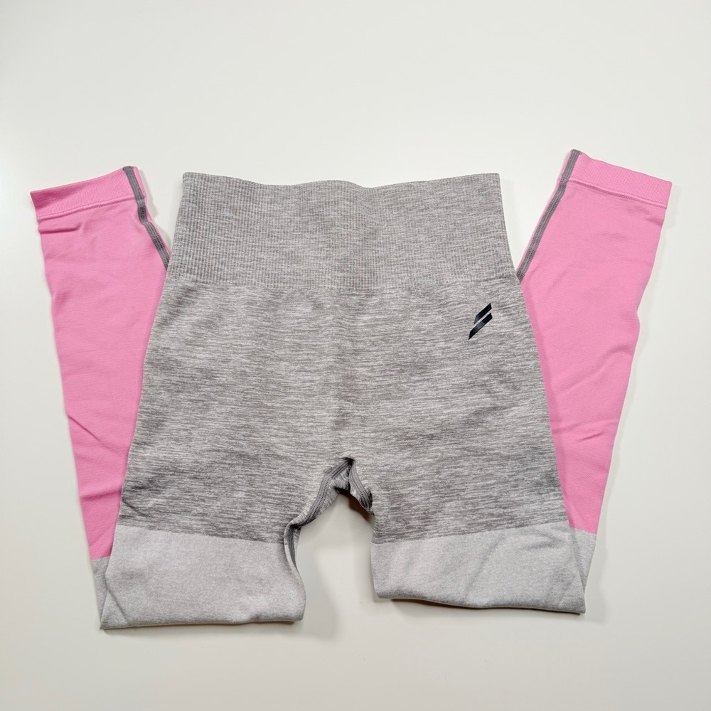 DOYOUEVEN seamless ombré leggings - GREY PINK - SIZE Medium